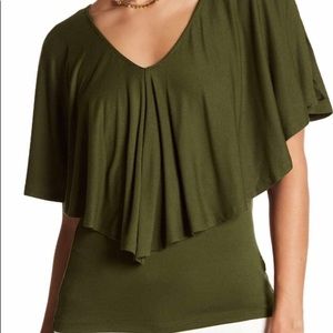 Comfy Stretch v neck top